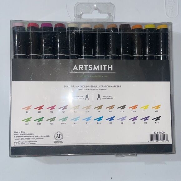 Artsmith Illustration Markers - 24 pc - Picture 2 of 4